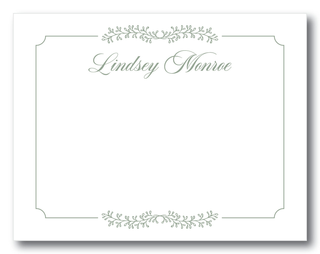 The Lindsey Flat Note Card