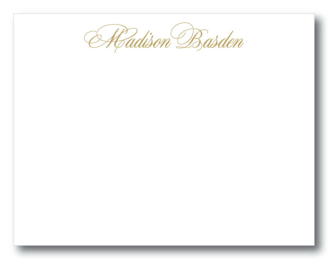 The Madison Flat Note Card