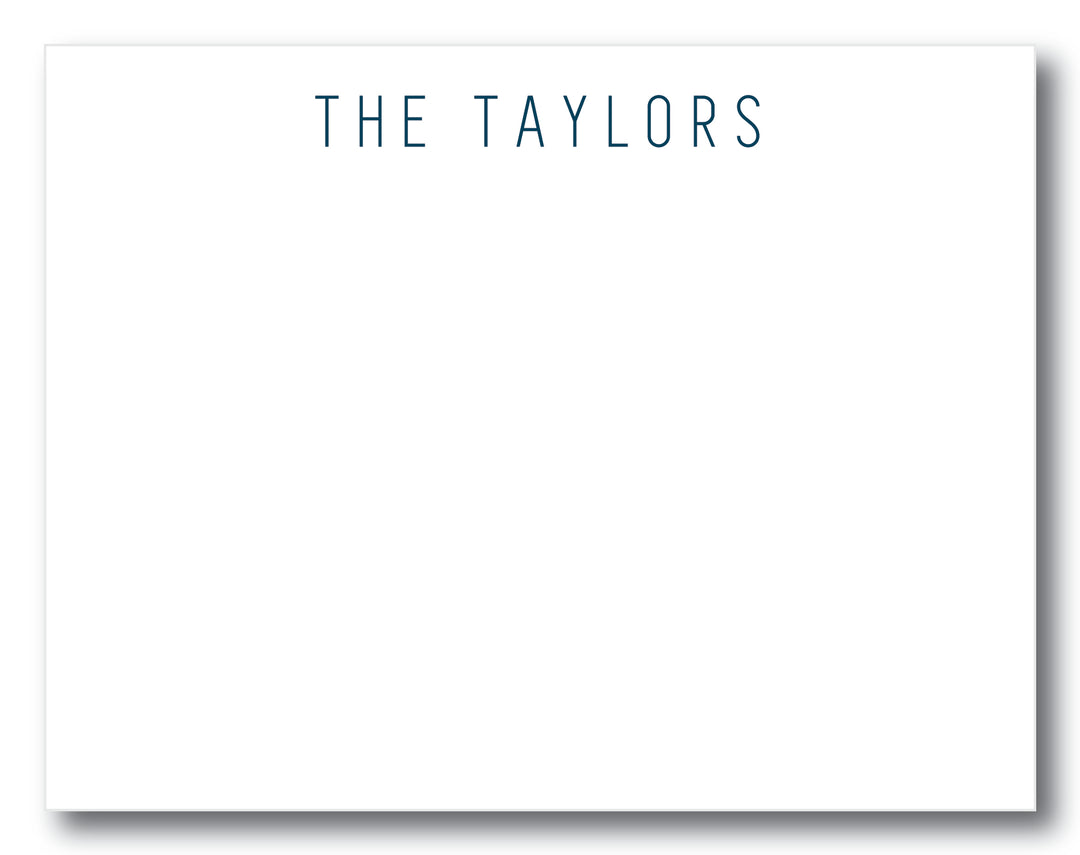 The Taylors Flat Note Card