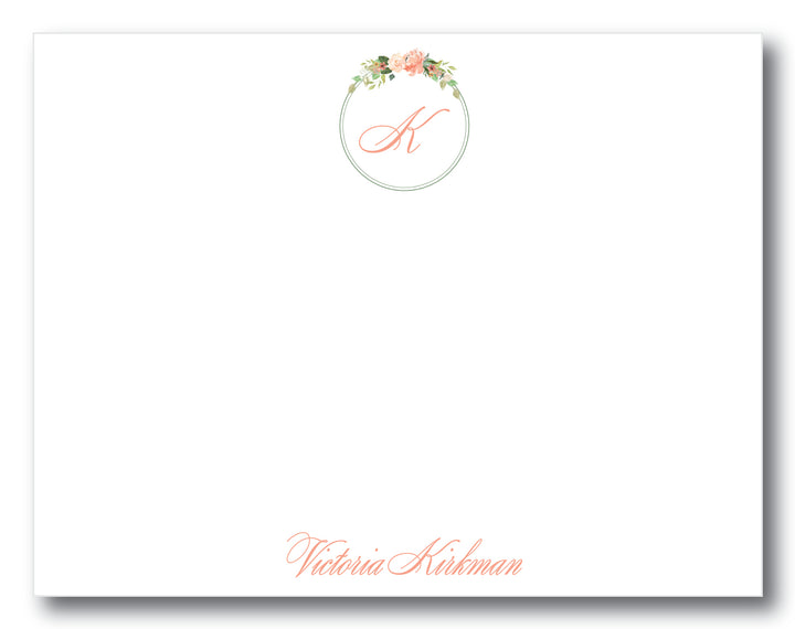 The Victoria Flat Note Card