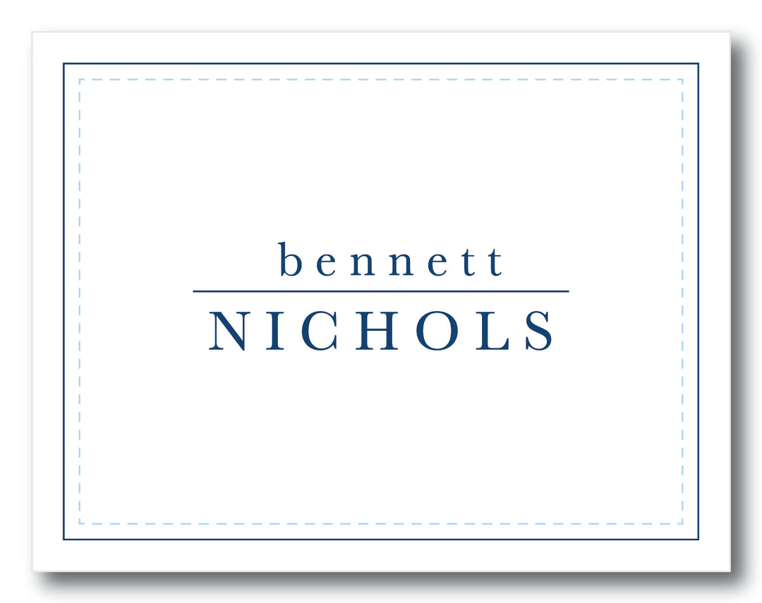 The Bennett Folded Note Card