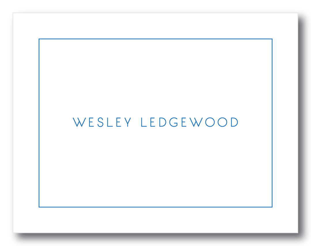 The Wesley Folded Note Card