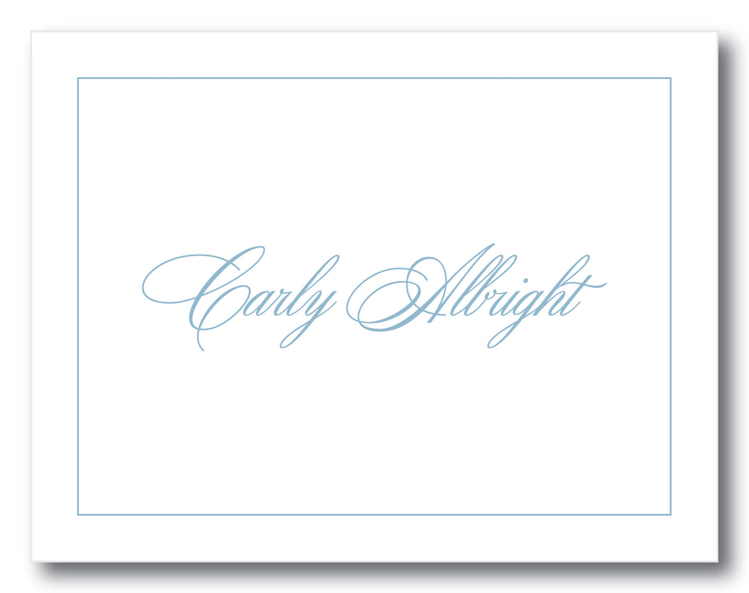 The Carly II Folded Note Card