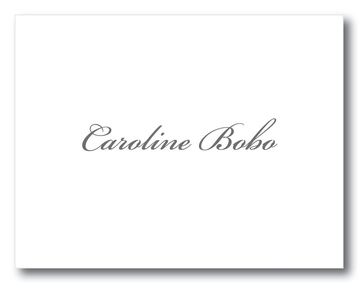 The Caroline II Folded Note Card
