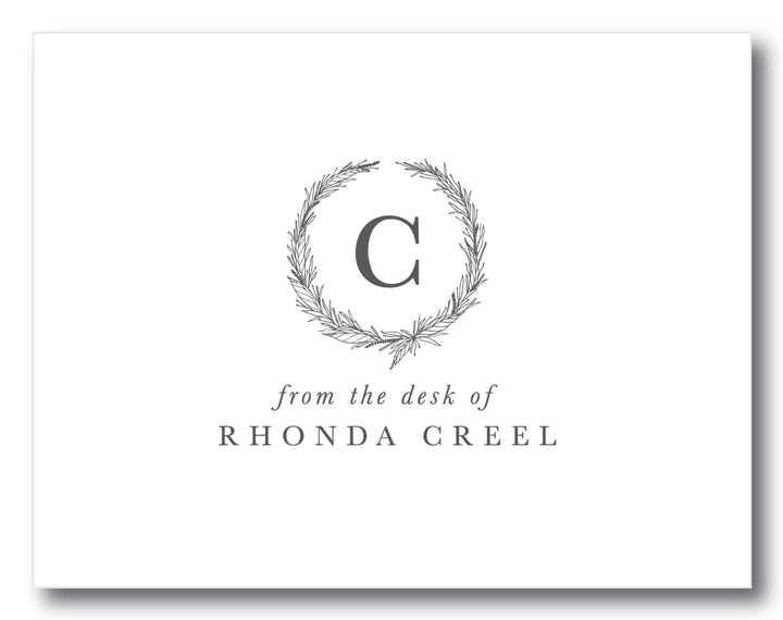 The Rhonda Folded Note Card