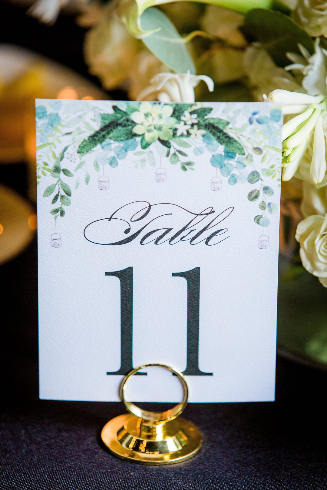 The Julie Table Number