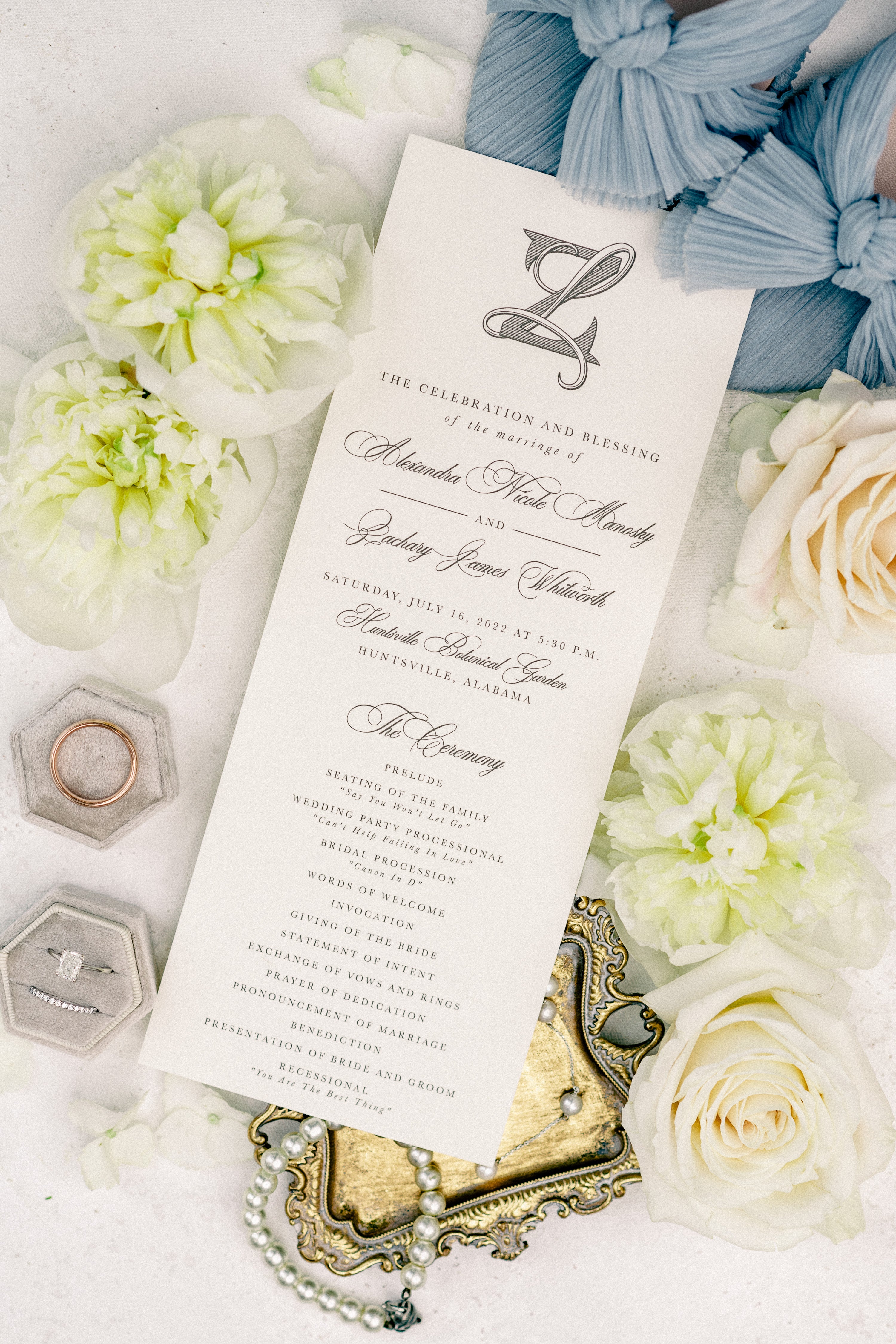 Ledgewood-Fine-Stationery-Wedding-Day-Of-Details-Wedding-Programs