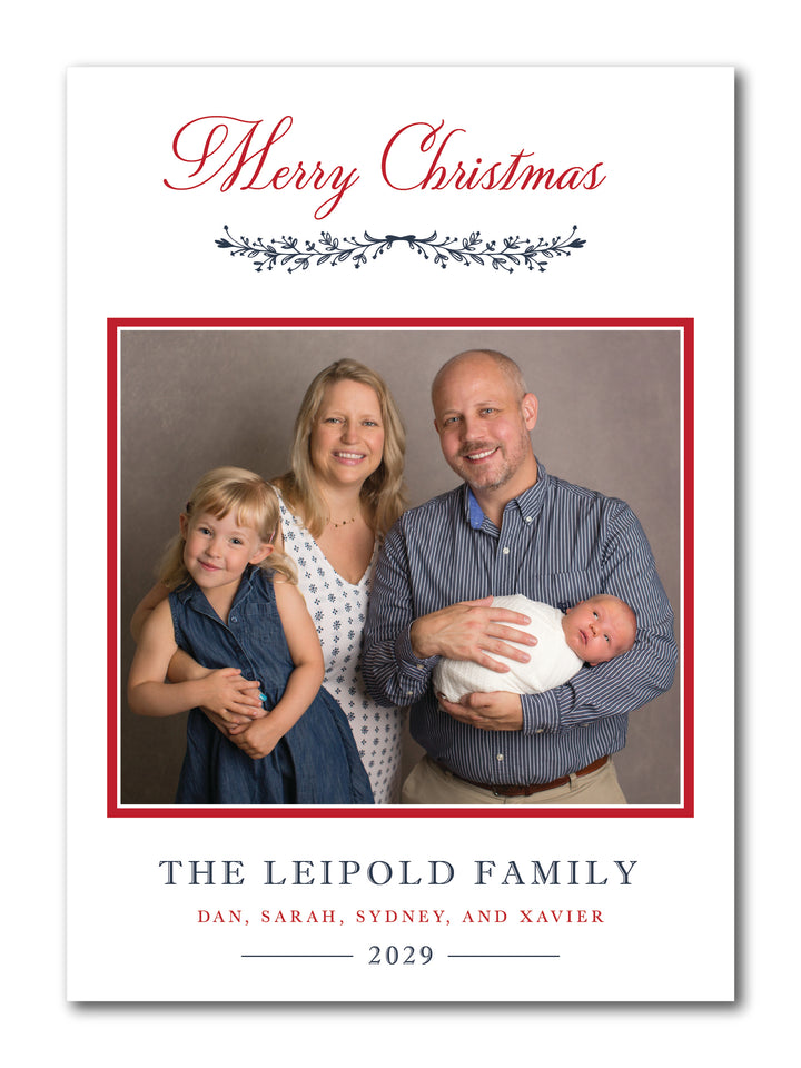 The Leipold Christmas Card