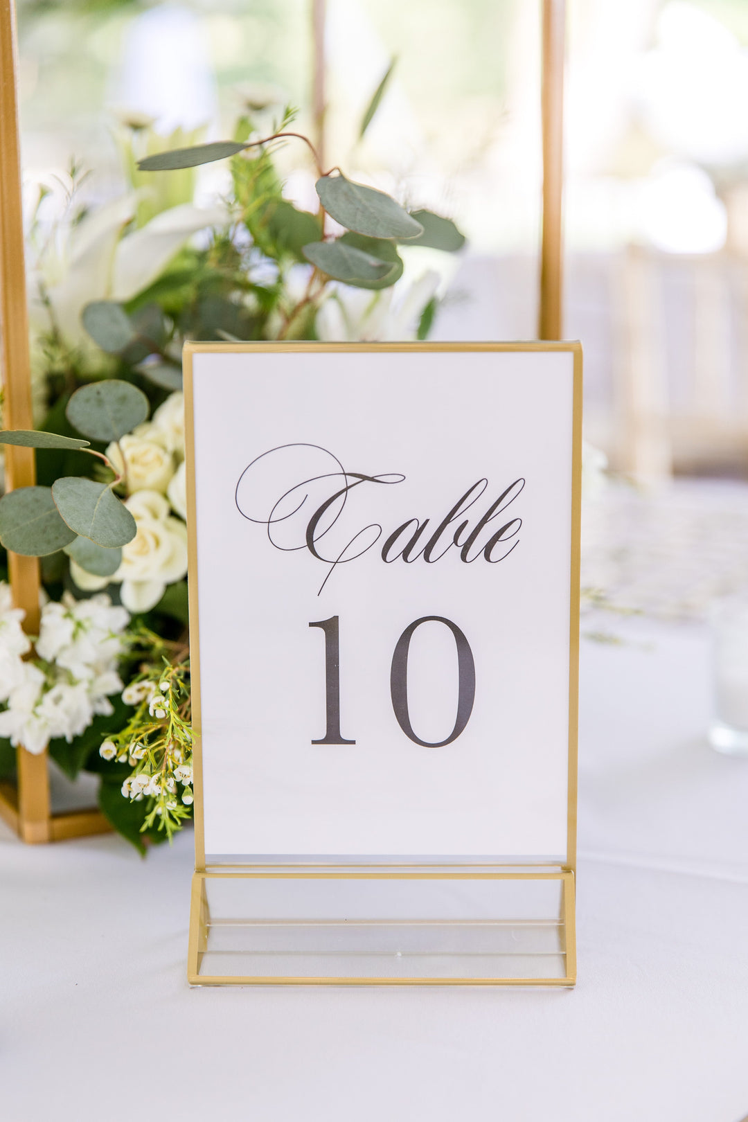 The Carrie Table Number