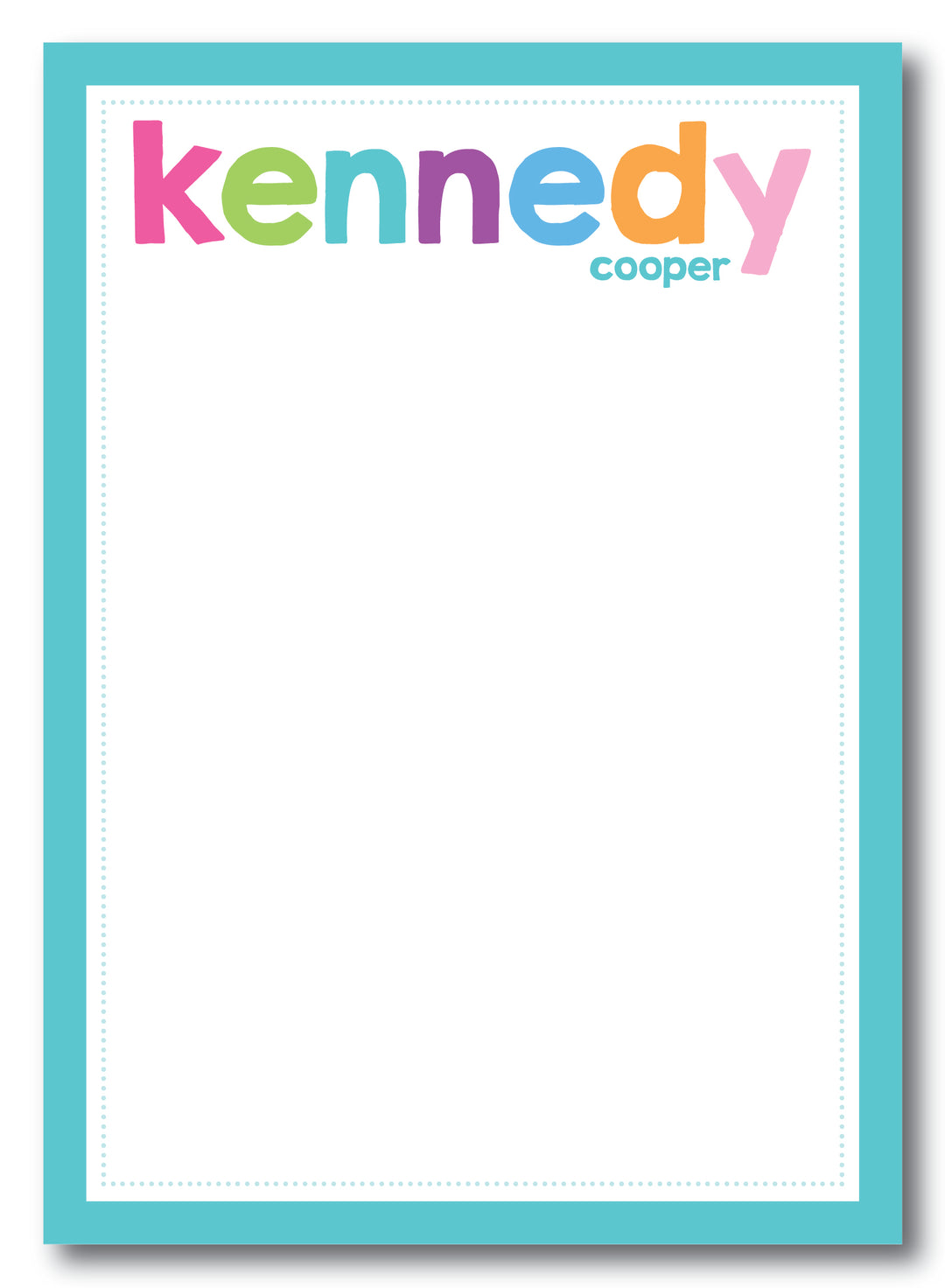 The Kennedy Notepad