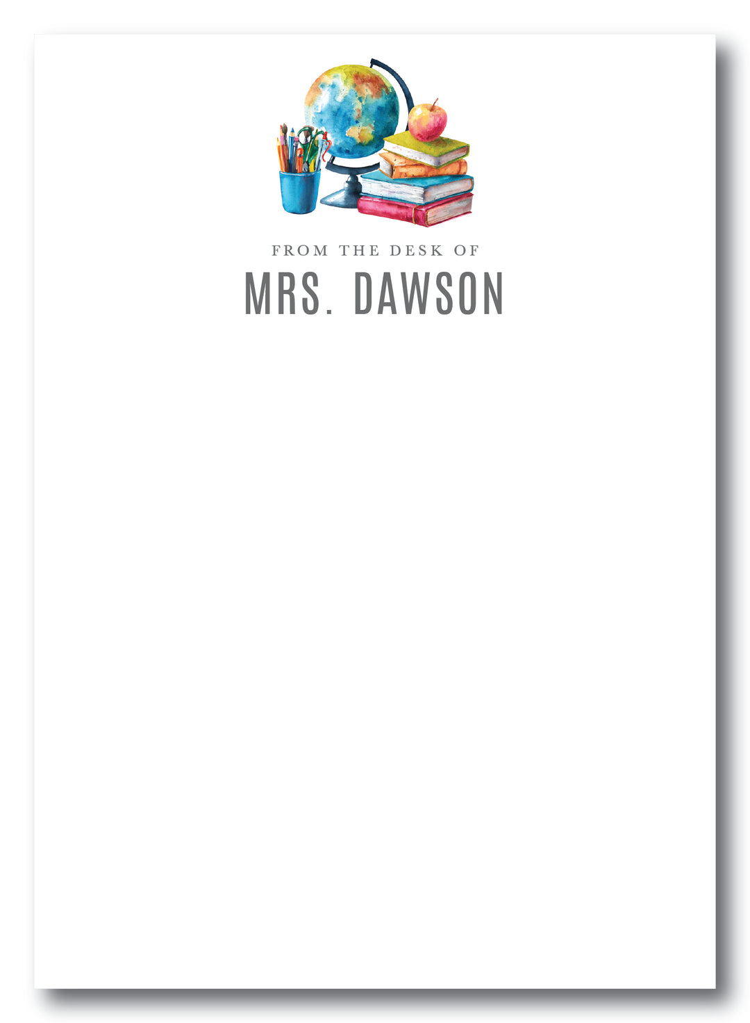 The Mrs. Dawson Notepad