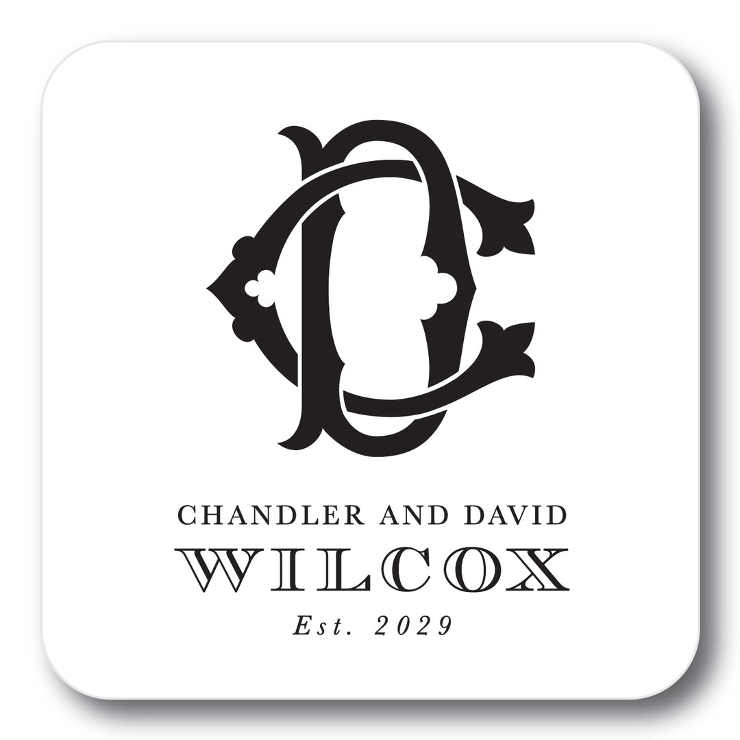 The Chandler Personalized Coaster