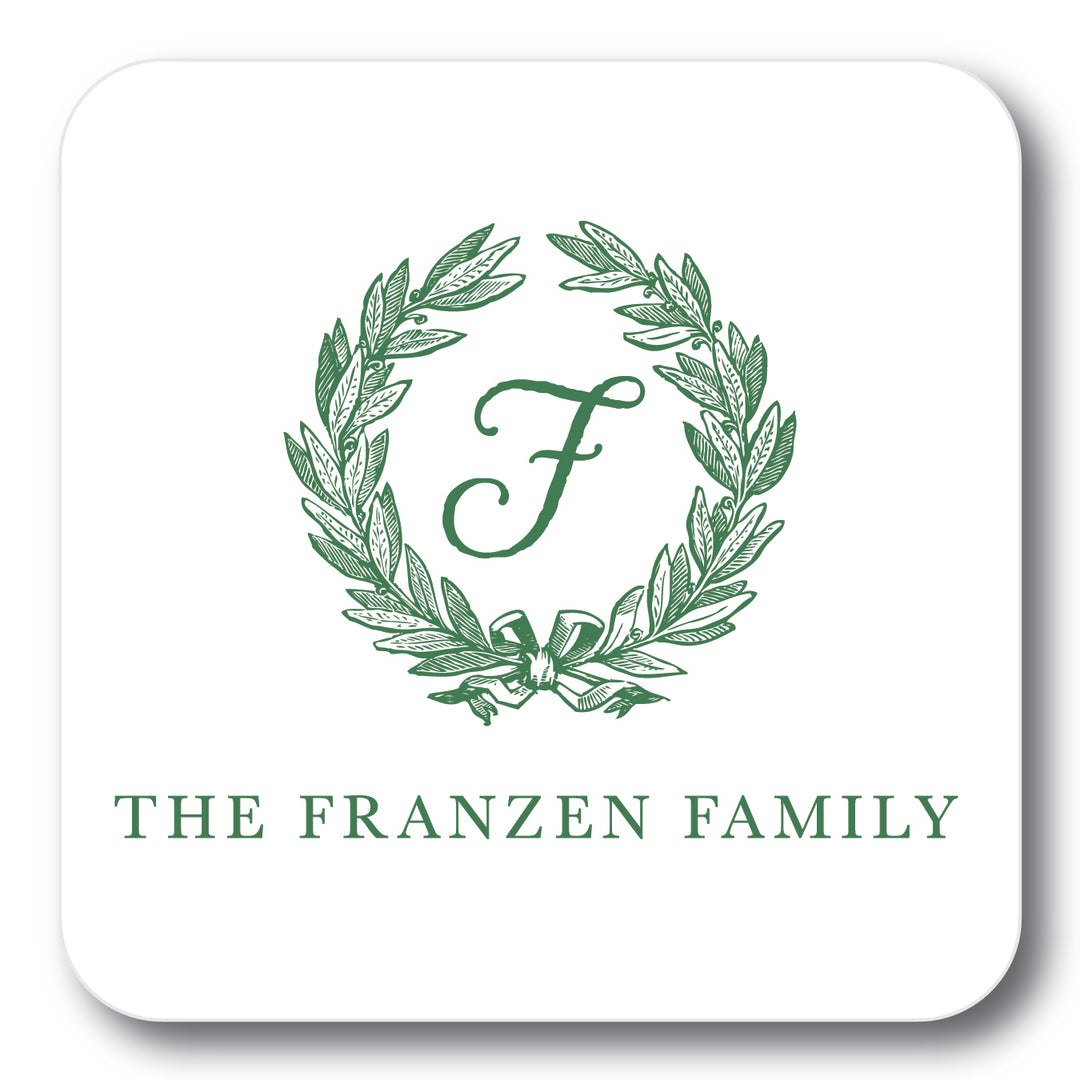 The Franzen Family Personalized Coaster