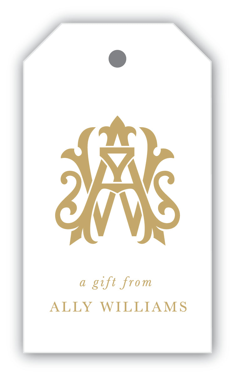 The Ally Personalized Gift Tag