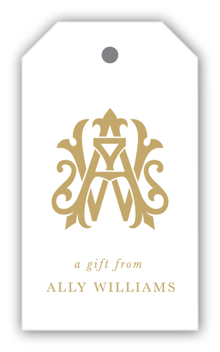 The Ally Personalized Gift Tag