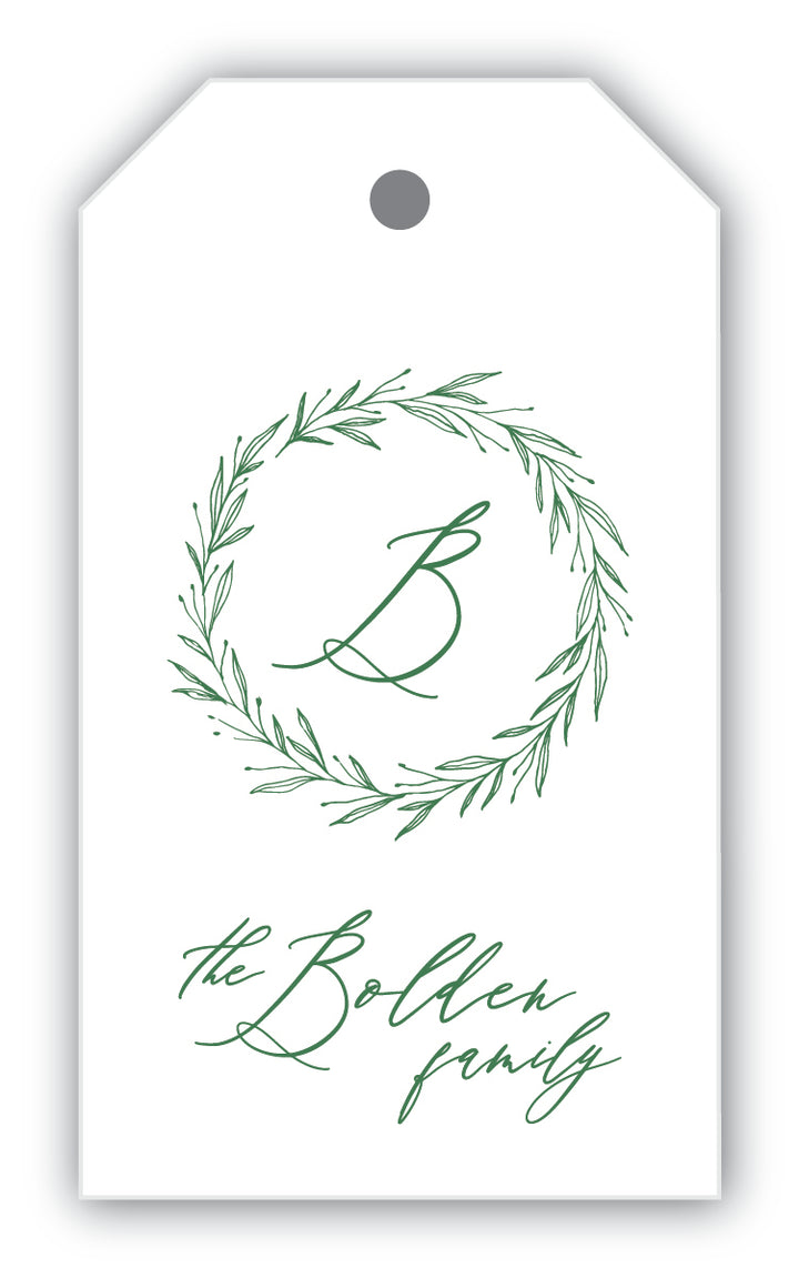 The Bolden Family Personalized Gift Tag