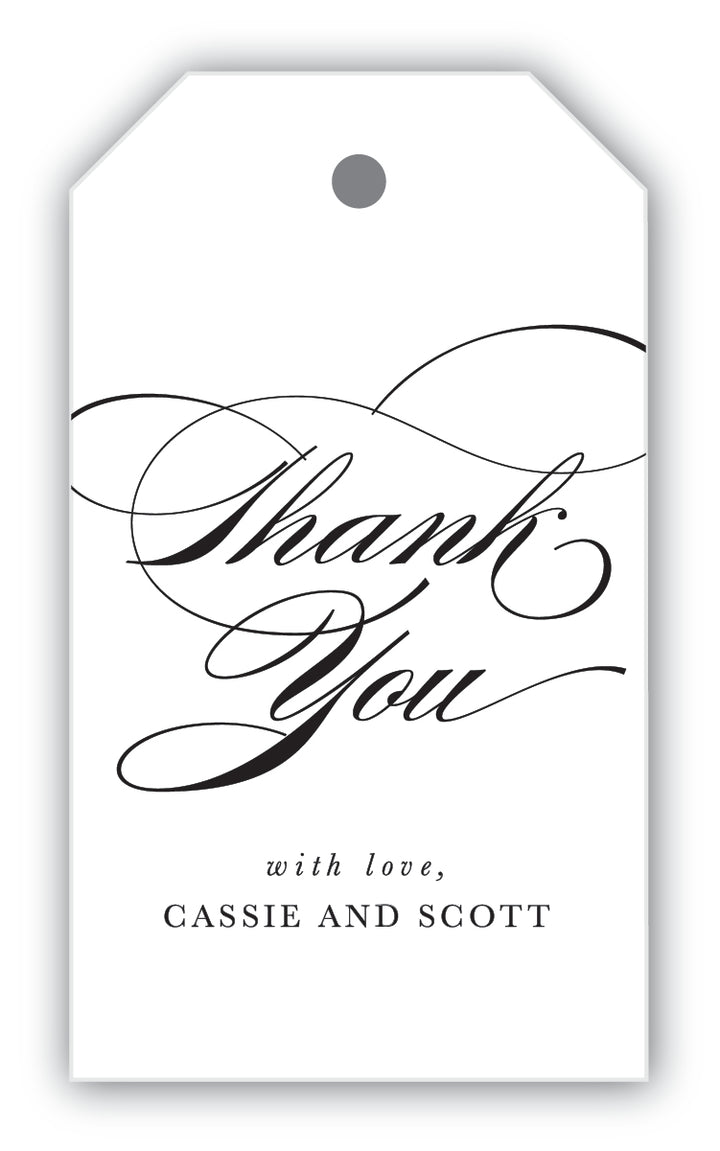 The Cassie Personalized Gift Tag