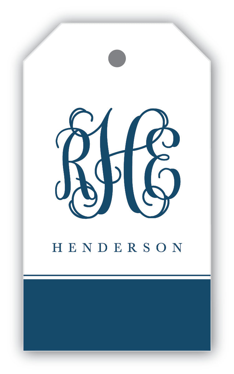 The Henderson Personalized Gift Tag