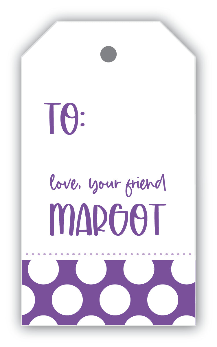 The Margot Personalized Gift Tag