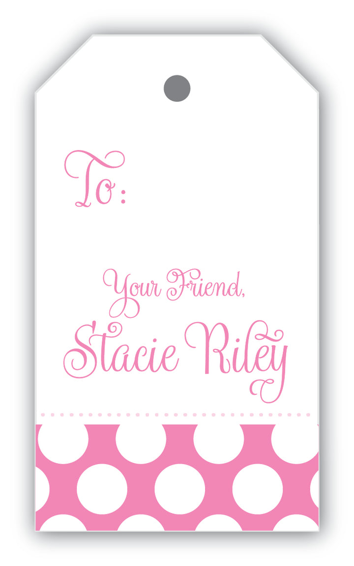 The Stacie Personalized Gift Tag