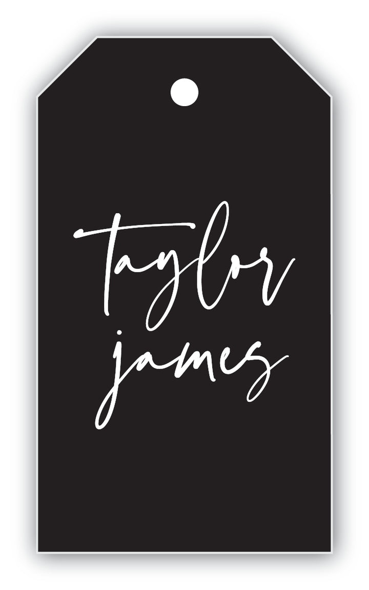 The Taylor III Personalized Gift Tag