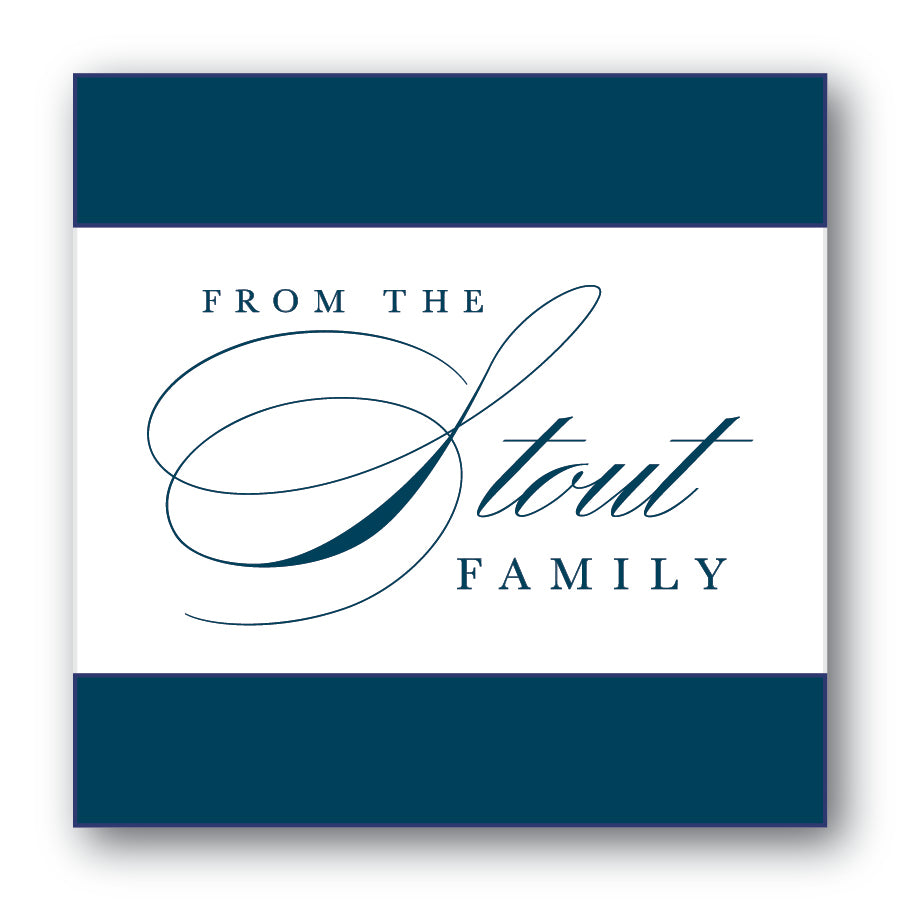 The Stout Family Sticker