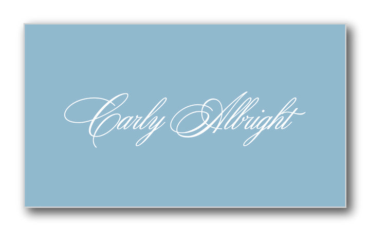 The Carly Place Card