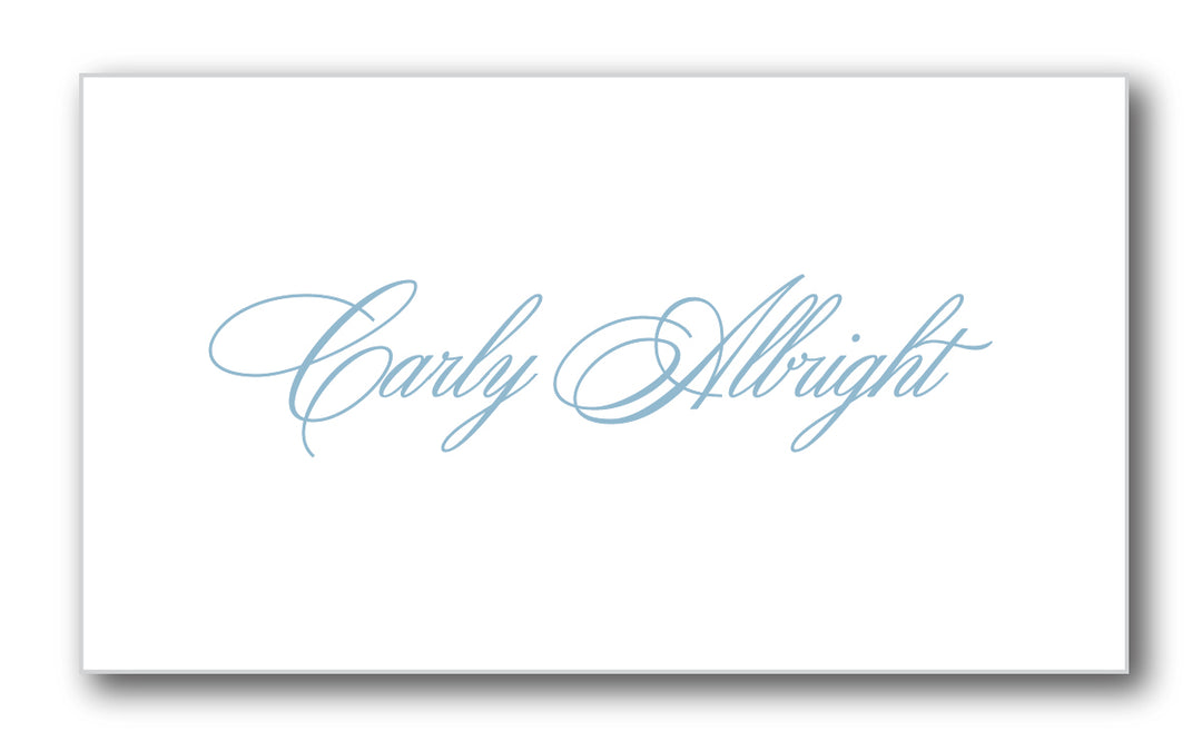 The Carly Place Card