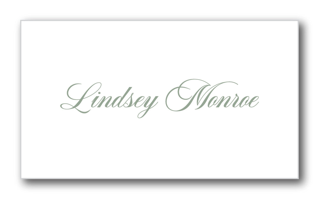 The Lindsey Place Card