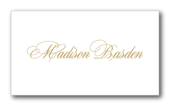 The Madison Place Card