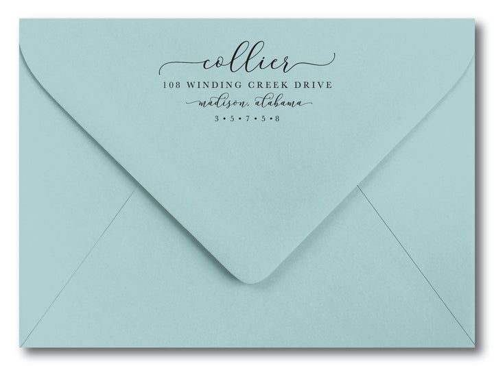 The Collier Return Address Stamp