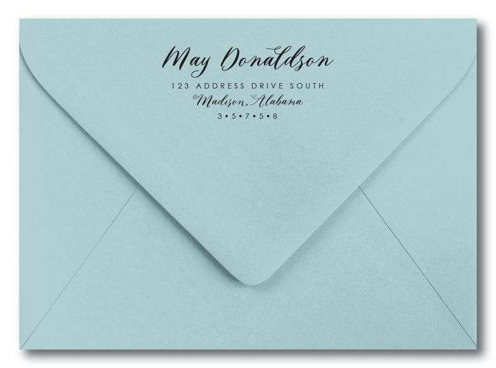 The Donaldson Return Address Stamp