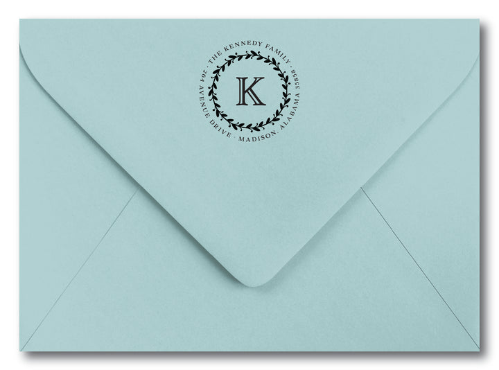 The Kennedy Family Return Address Stamp