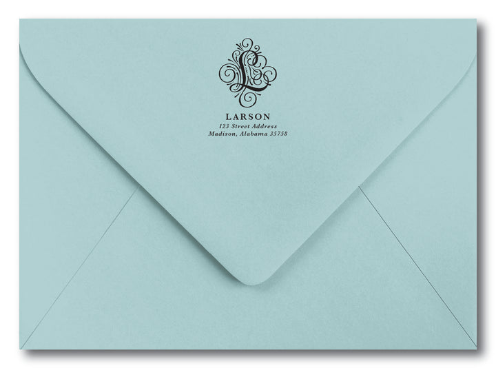 The Larson Return Address Stamp