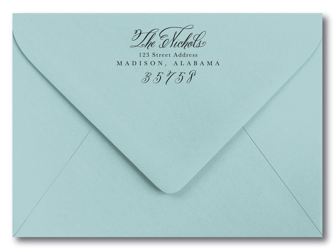 The Nichols II Return Address Stamp