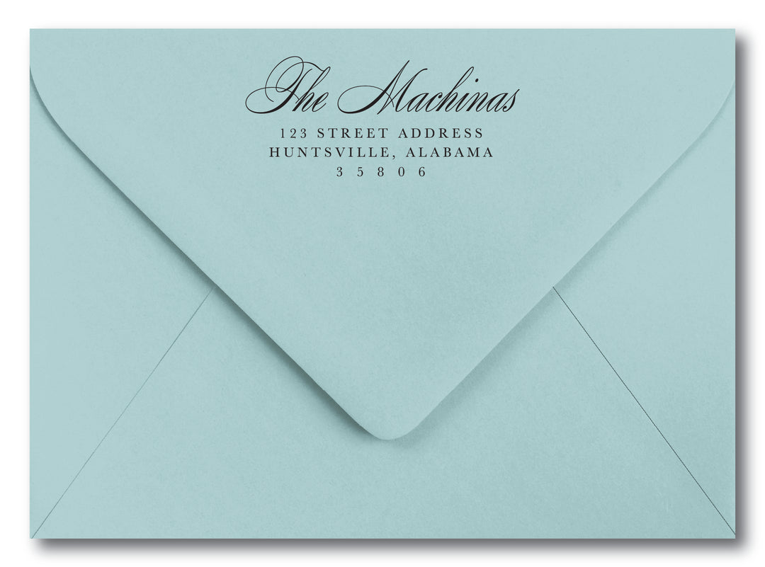 The Tatum Return Address Stamp