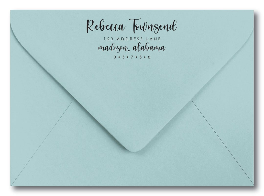 The Townsend Return Address Stamp