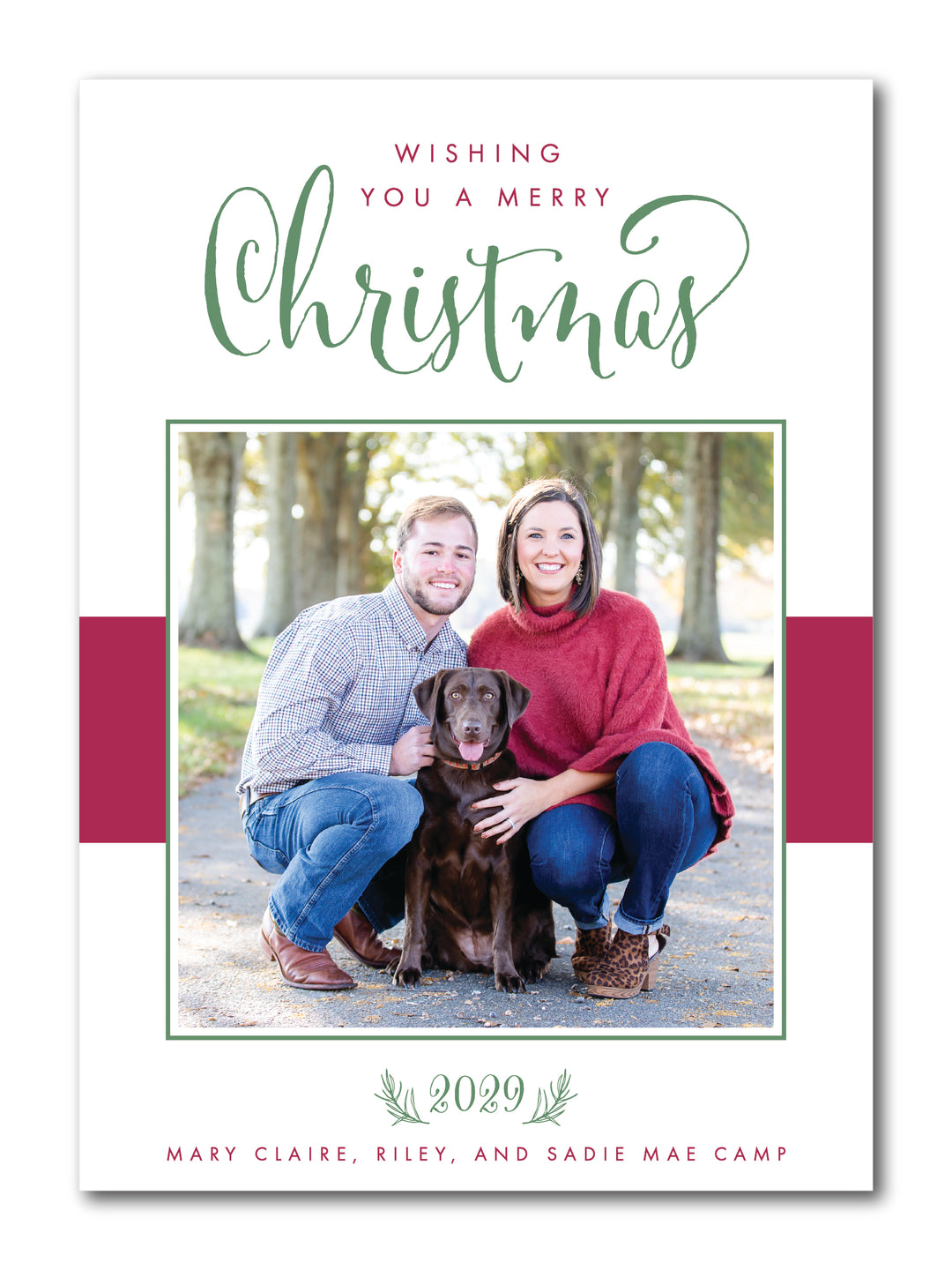 The Riley Christmas Card