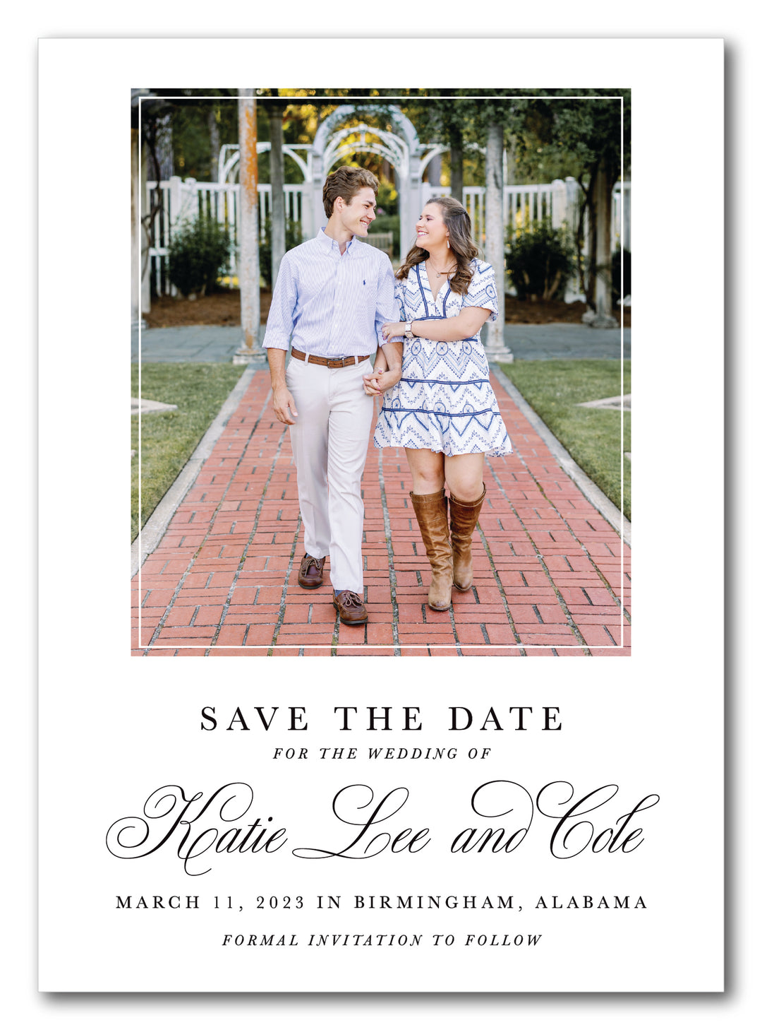 The Katie Lee Save The Date