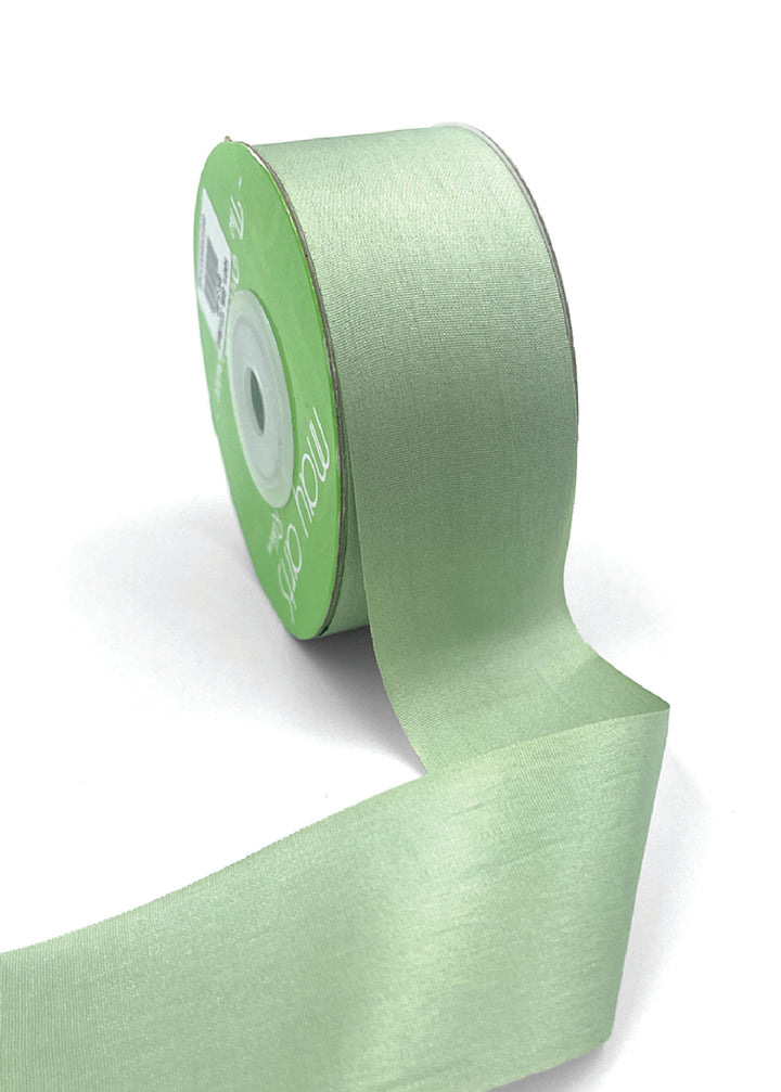 Mint Green Silk Ribbon