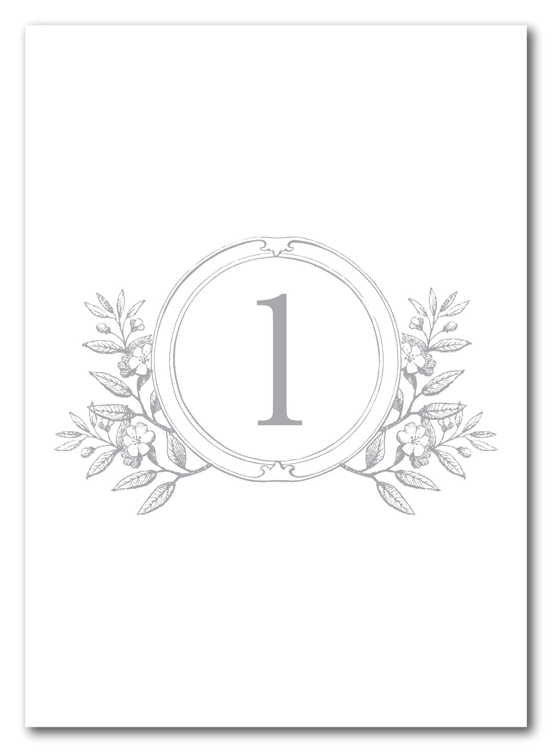 The Mary Hannah Table Number
