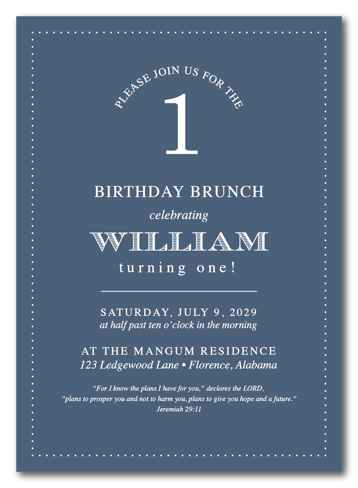 The Birthday Brunch Birthday Party Invitation