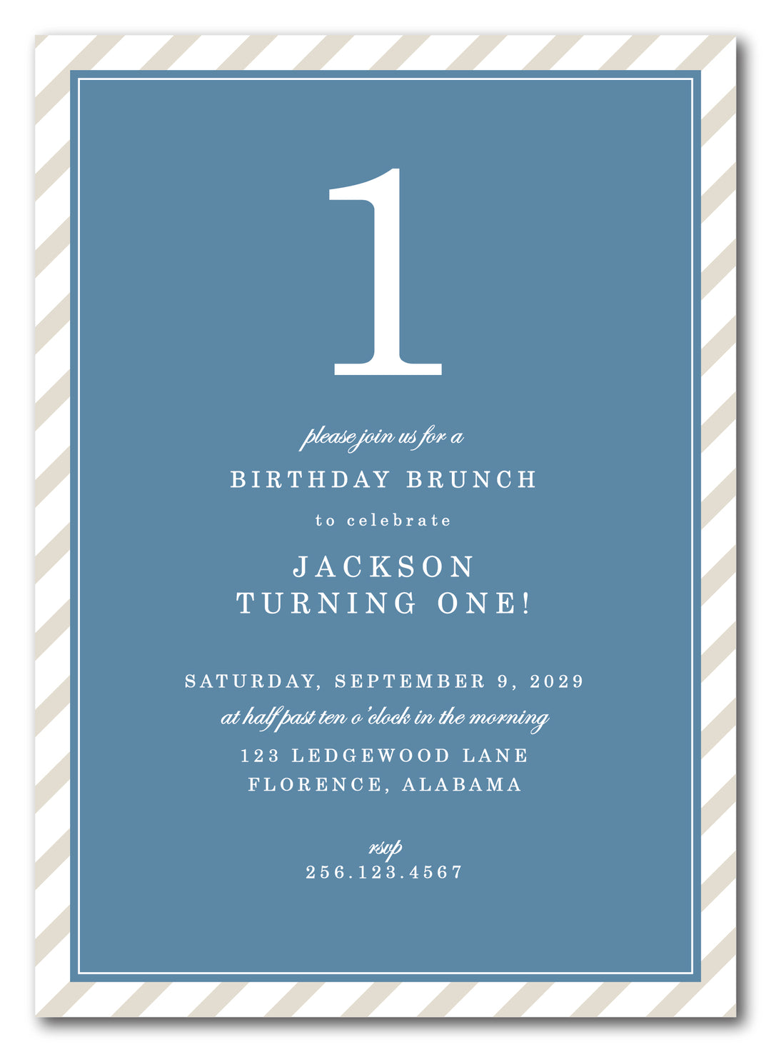 The Birthday Brunch II Birthday Party Invitation
