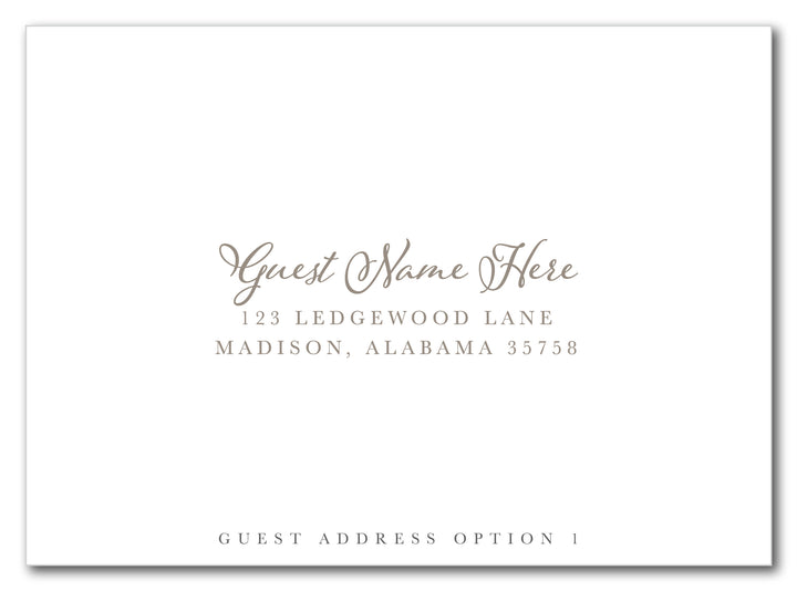 The Blue Gingham II Birthday Party Invitation