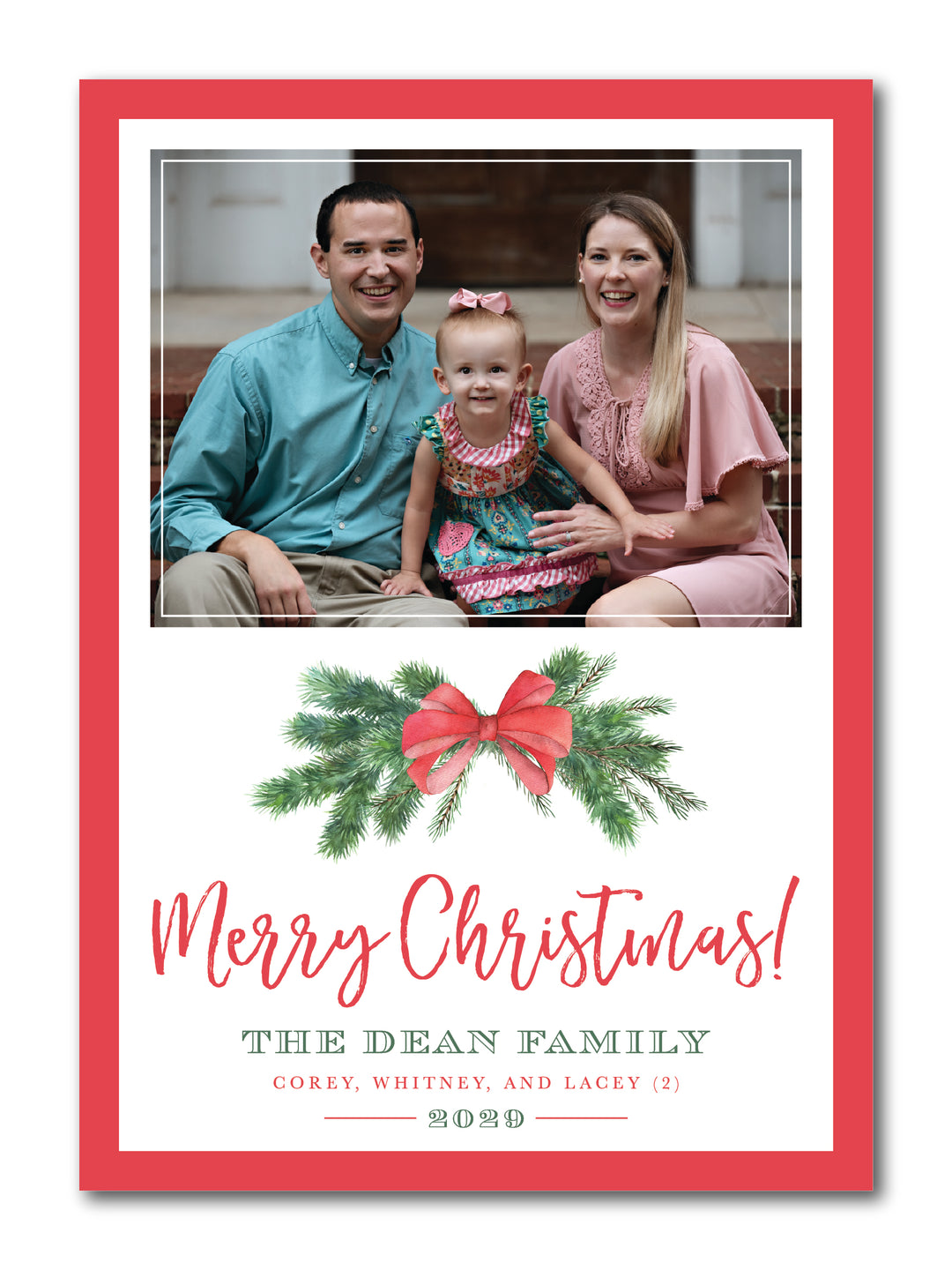 The Dean Christmas Card