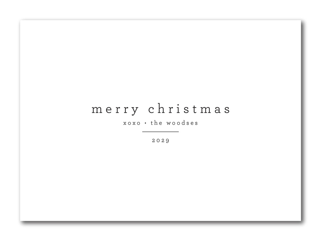 The Merry Christmas Card