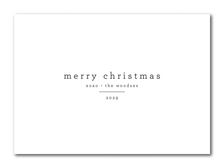 The Merry Christmas Card