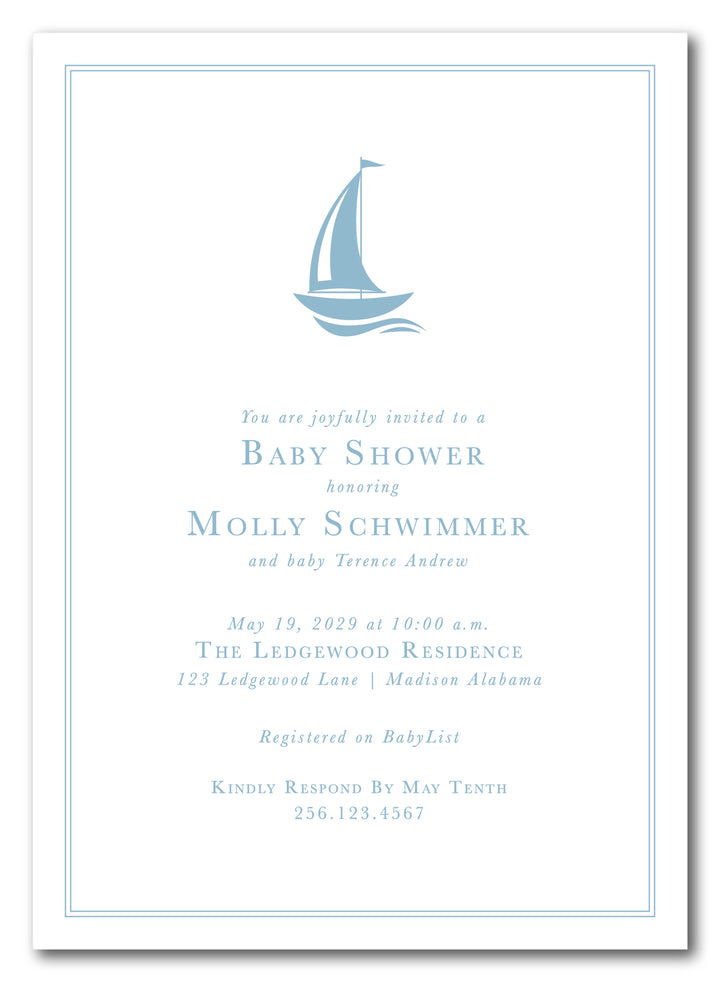 The Molly Baby Shower Invitation