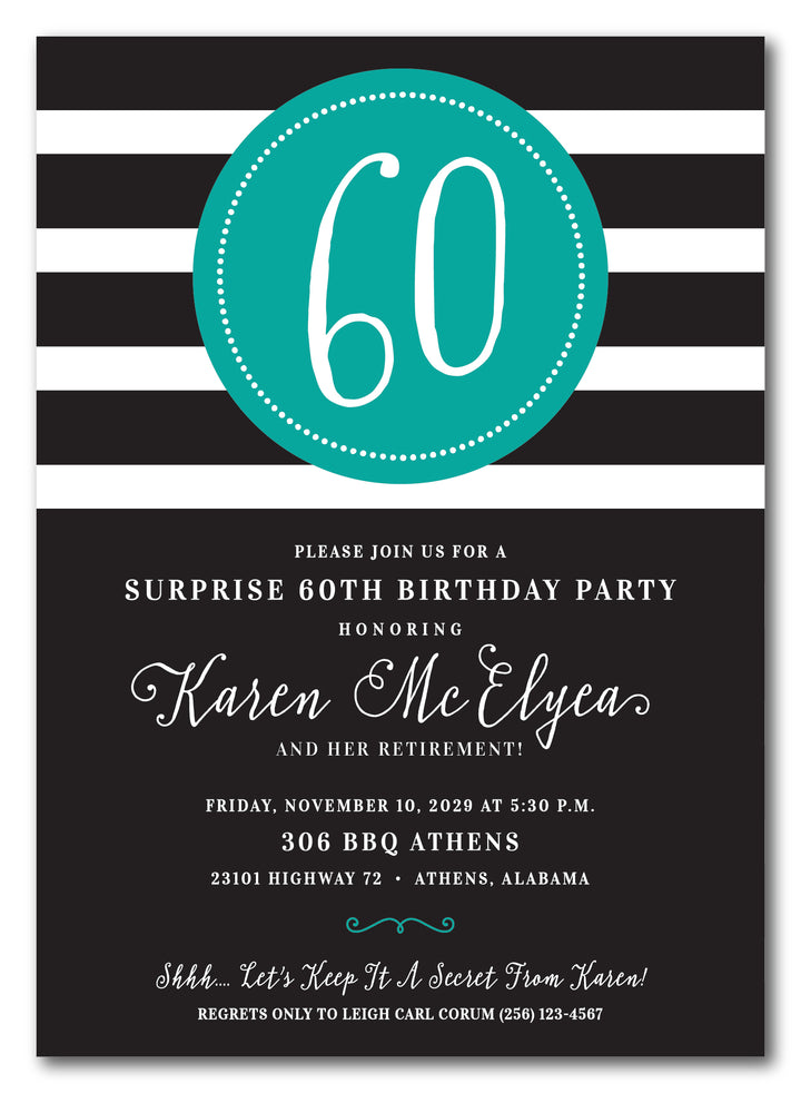 The Surprise Birthday Party Invitation