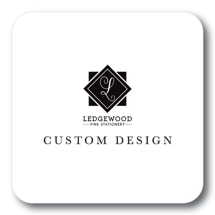 Custom Design Wedding Coaster